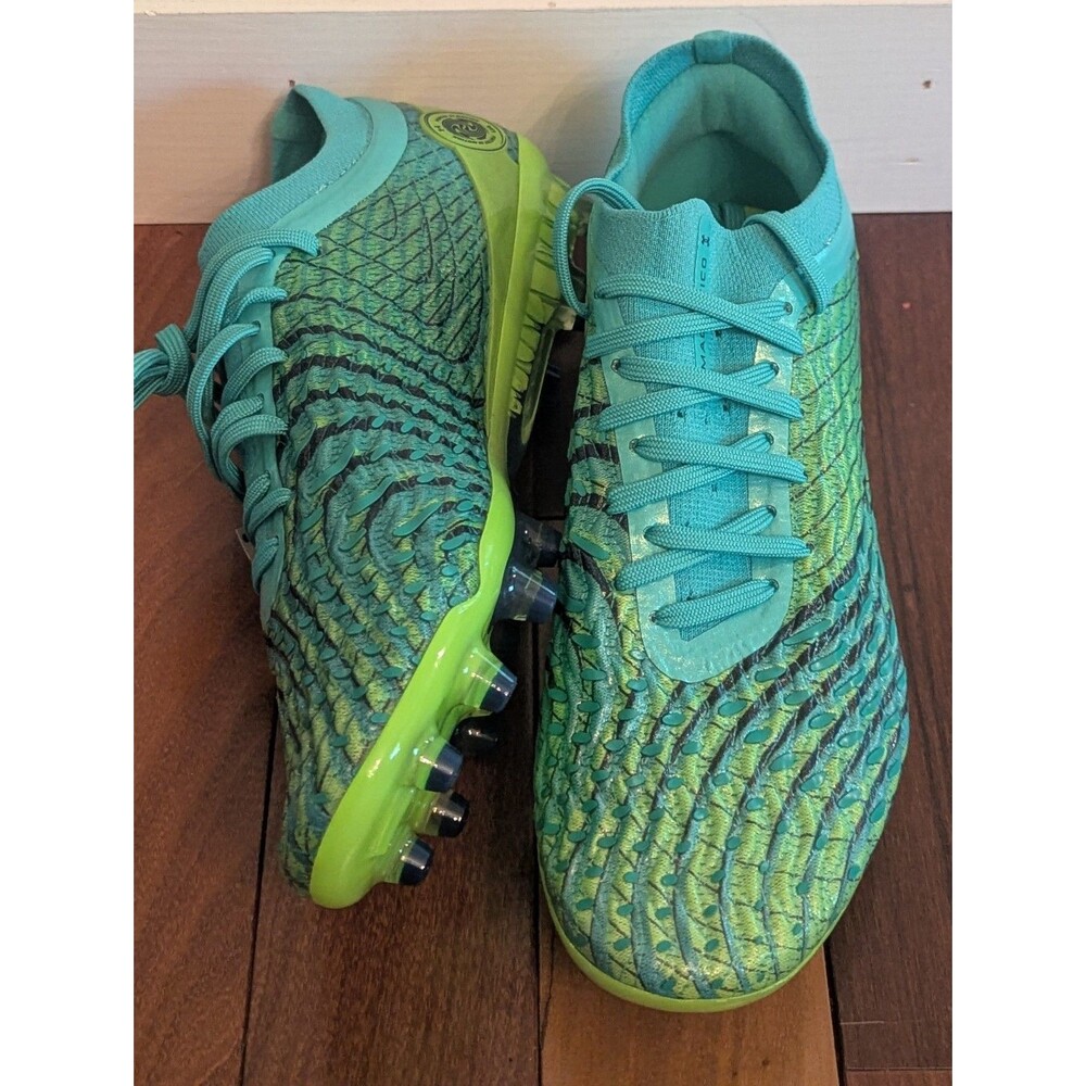 Under Armour Magnetico Elite 5 Mens Futbol Soccer Cleats Green Size 8